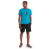 Tričko krátky rukáv Icebreaker Central Classic SS Tee Otter Paddle Men Black