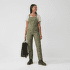 Nohavice Fjällräven Vardag Dungaree Trousers Women Green