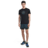 Tričko krátky rukáv Icebreaker Merino 125 Cool-Lite Sphere III SS Tee Vision Grid Black
