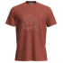Tričko krátky rukáv Icebreaker Merino 150 Tech Lite III SS Tee Sunset Camp Men Molten