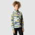 Mikina The North Face 100 GLACIER PRINTED 1/4 ZIP Women BLACK CURRANT PURPLE TRAIL DREAM PRINT