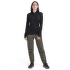Mikina Icebreaker Merino 260 Quantum IV LS Zip Hoodie Women BITTERSWEET