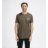 Tričko krátky rukáv Aclima LightWool Tee Print Horn Men Jet Black