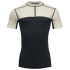 Lauparen Merino 190 Zip Tee Men 010C RAW WHITE/INK/BLACK