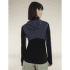 Mikina Icebreaker Merino Blend 200 RealFleece™ Descender LS Zip Hoodie Women TIDAL TEAL