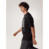 Tričko krátky rukáv Arcteryx Kragg Cotton Lithographica SS Men Canvas
