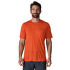 Tričko krátky rukáv Patagonia Capilene® Cool Merino Graphic Shirt Men Multi-Pitch: Weathered Stone