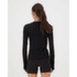 Tričko dlhý rukáv Mons Royale Bella Merino Long Sleeve Women Black