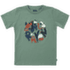 Kids Forest Findings T-shirt Patina Green