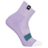 All-Mountain Targeted Cushion Quarter Socks 6445 lavandin-deep teal