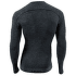 Tričko dlhý rukáv UYN Fusyon Cashmere UW Shirt LS Men Grey Rock/Black