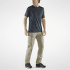 Nohavice Fjällräven Abisko Midsummer Zip Off Trousers Men Dark Grey-Black