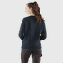 Mikina Fjällräven Fjällräven Logo Sweater Women Breeze Blue-Patina Green