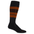 Podkolienky Icebreaker Ski+ Medium OTC Heritage Stripe Men JET HTHR/SPICE/ESPRESSO