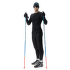 Nohavice UYN CROSS COUNTRY SKIING WIND PANT LONG Men Black/Falke
