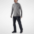 Mikina Fjällräven Abisko Sun-hoodie Men Shark Grey