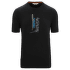Tričko krátky rukáv Icebreaker Central Classic SS Tee Otter Paddle Men Black