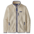 Retro Pile Jacket Women Natural