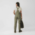 Nohavice Fjällräven Vardag Dungaree Trousers Women Green
