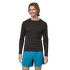 Tričko dlhý rukáv Patagonia L/S Cap Cool Lightweight Shirt Men Black