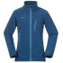 Mikina Bergans Runde Youth Girl Jacket North Sea Blue