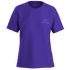 Kragg SL Cotton Emblem Crew SS Women Azalea