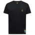 Climbing on the Moon T-Shirt Men Nero/Giallo