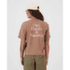 Tričko krátky rukáv Mons Royale Yonder Merino Organic Cotton T-Shirt Women Mocha