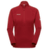 Taiss ML Half Zip Pull Women 3818 dark mammut red