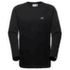 Tričko dlhý rukáv Mammut Waffle Longsleeve black 0001