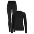 Baselayer Set 2 Women BLACK