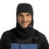 Kukla Buff TECH FLEECE HINGED BALACLAVA SOLID BLACK