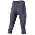 Legíny 3/4 UYN Evolutyon UW Pants Medium Women Charcoal/Anthracite/Aqua