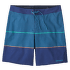 Kraťasy Patagonia Hydropeak Boardshorts Men Olivas Stripe: Anacapa Blue
