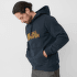 Mikina Fjällräven Fjällräven Logo Hoodie Men Black