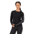 Tričko dlhý rukáv Mons Royale Bella Merino Air-Con LS Women Black Daisy