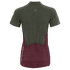 Tričko krátky rukáv Devold Standal Merino Tee Zip Neck Women 740A Beetroot