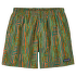 Kraťasy Patagonia Funhoggers Shorts Women Quilty Fitz: Heartleaf Green