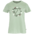 Tričko krátky rukáv Fjällräven FJÄLLBLOMSTER FOX T-SHIRT WOMEN Soft Jade