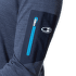 Tričko dlhý rukáv Icebreaker Compass LS Half Zip Hood Men (102225) Fanthom HTHR/Fanthom HTHR/Cyan
