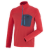 Mikina Millet Trilogy Fleecewool Pullover Men RED - ROUGE