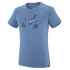 Tričko krátky rukáv Millet Akna Wool TS SS TEAL BLUE