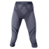Legíny 3/4 UYN Evolutyon UW Pants Medium Women Charcoal/Anthracite/Aqua