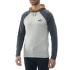 Mikina Millet Red Wall Light Hoodie Men H GREY/METHYL BLUE