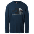 Mikina The North Face L/S Image Ideals Tee Men MONTEREY BLUE
