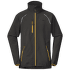 Bunda Bergans sjoa lt softshell youth jacket Solid Charcoal/Light Golden Yellow