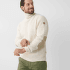 Sveter Fjällräven Övik Roller Neck Sweater Men Grey-Melange