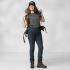 Nohavice Fjällräven Abisko Trail Stretch Trousers Women Port