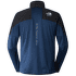 Mikina The North Face MIDDLE ROCK FZ FLEECE Men SHADY BLUE/ASPHALT GREY