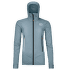 Bunda Ortovox SWISSWOOL COL BECCHEI HYBRID JACKET WOMEN 87301 glacier grey